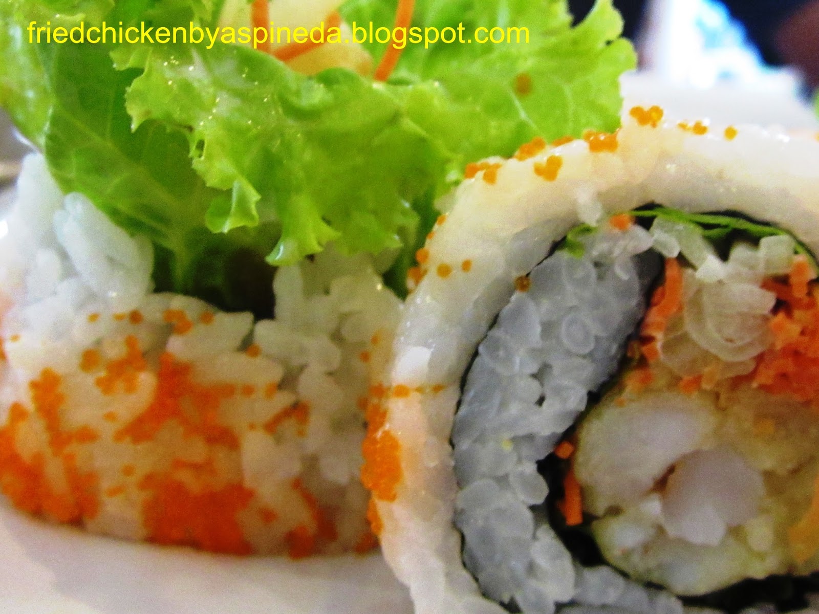 Fried Chicken for the Soul. Alex III Shrimp Tempura Maki & Japanese