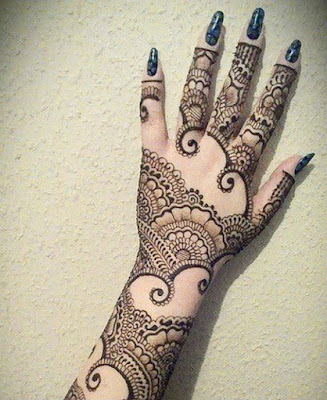 Simple Mehndi Designs Images For Hands
