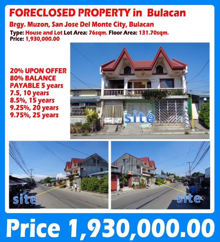 Harmony Hills 1, Brgy. Muzon, San Jose Del Monte City, Bulacan MSGRDC