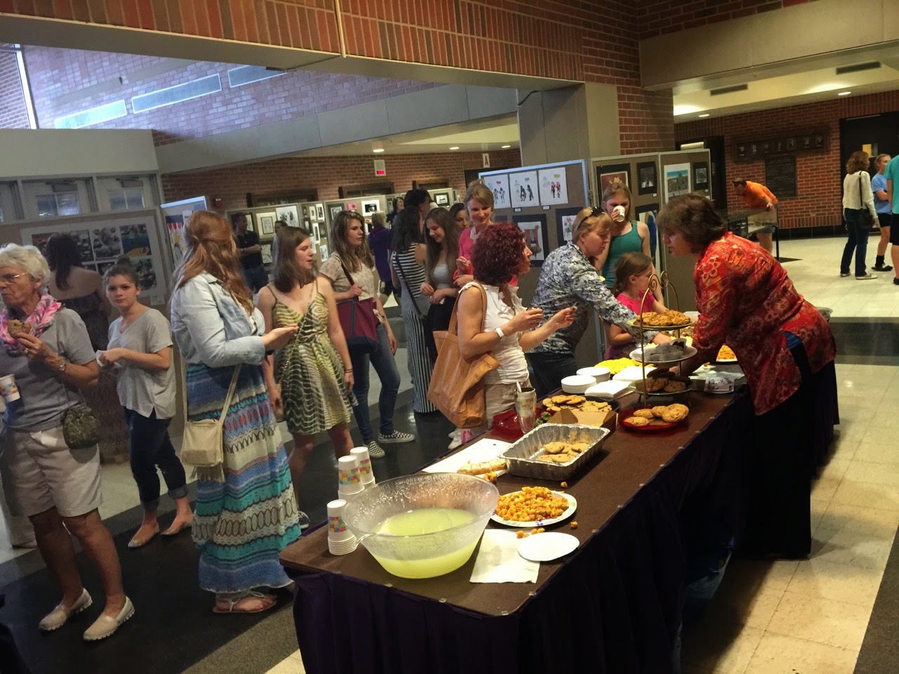 Downers Grove North Fine Arts Spring Art Show Awards Reception