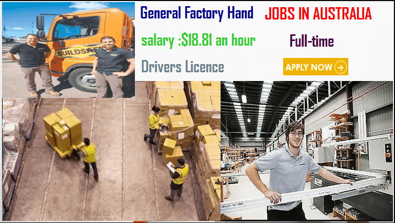 General Factory Hand Worldswin Find Job Offers Immigration Advice