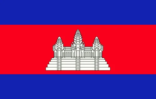 Gambar Bendera Kamboja