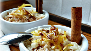 Arroz con Leche casero.