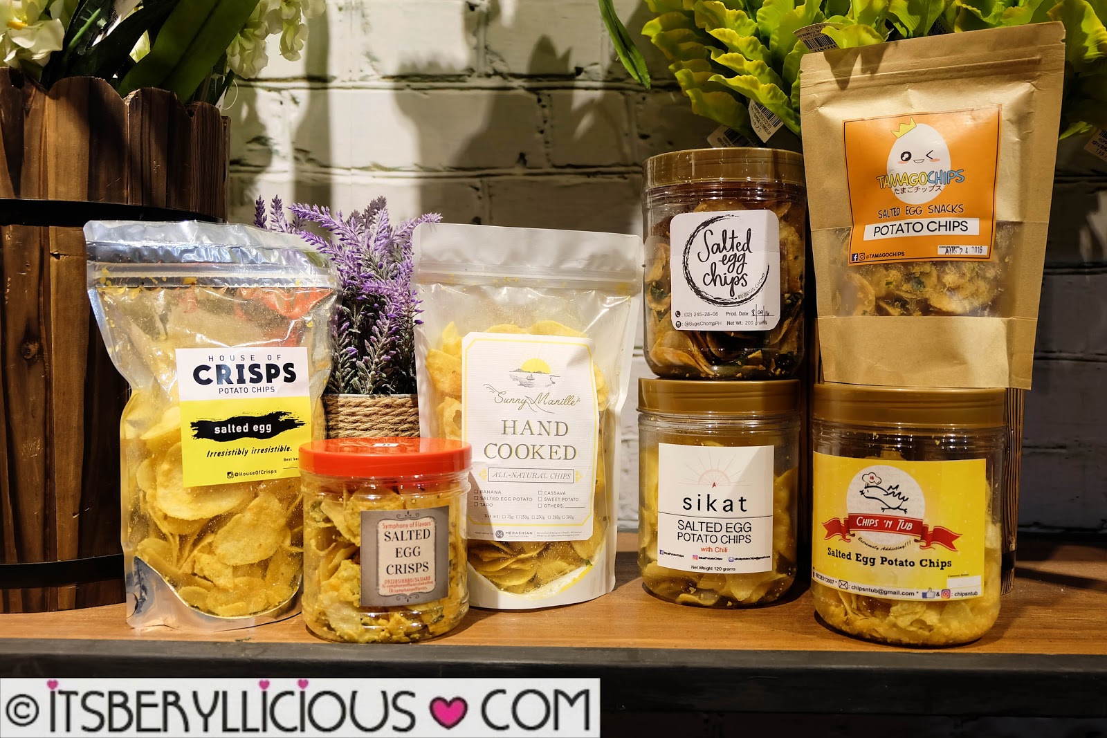 Battle of the Best Salted Egg Potato Chips in Manila BERYLLICIOUS A Food, Lifestyle and