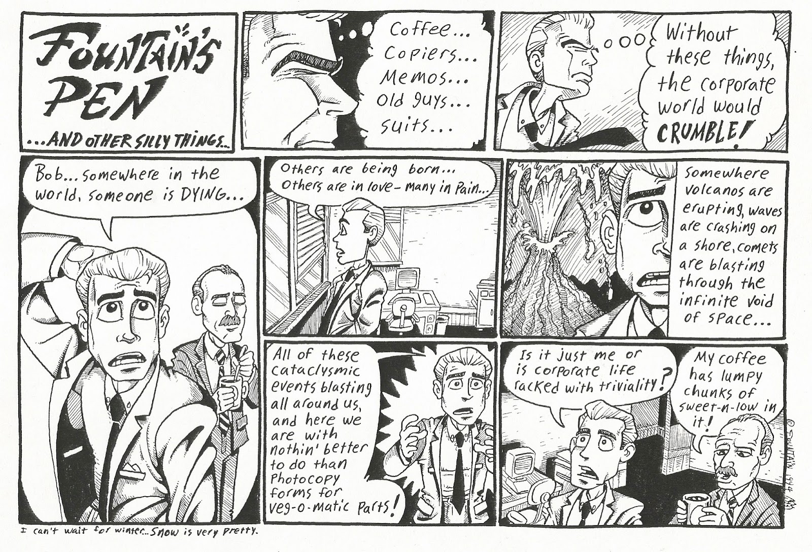 FOUNTAIN'S PEN COMICS