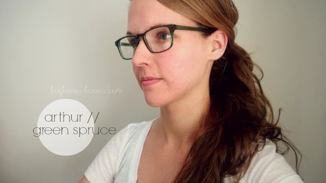 Warby Parker eyewear: arthur // green spruce