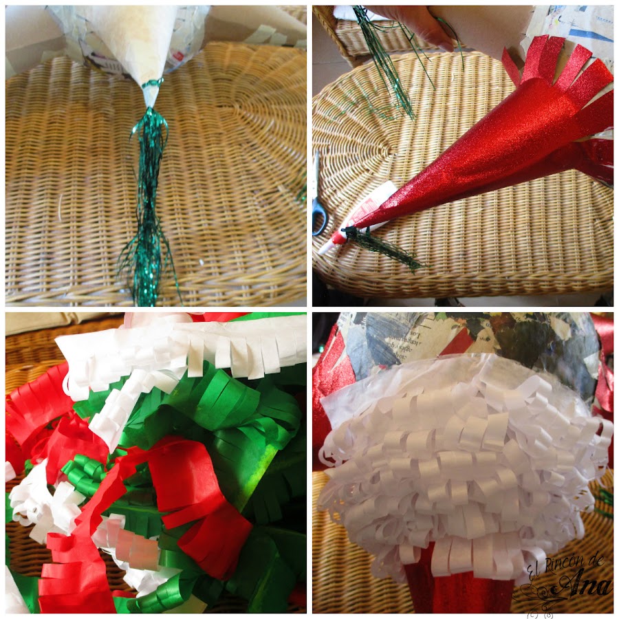 Tradicional piñata navideña