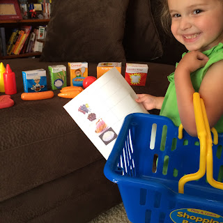 play and learning shopping basket toy #thelearningjourney