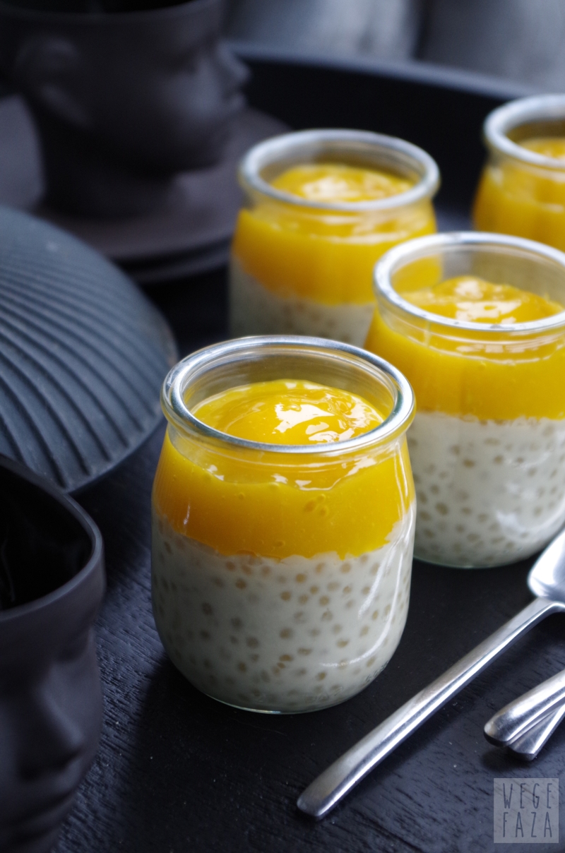 wegefaza Pudding z tapioki z mango