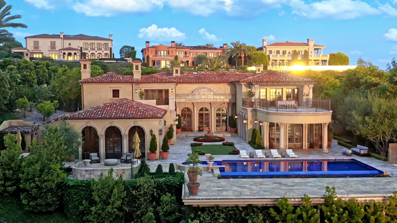 Luxury Mansion Interior Design Tour vs. 5 Avalon Vista, Pelican Crest, Newport Coast, CA