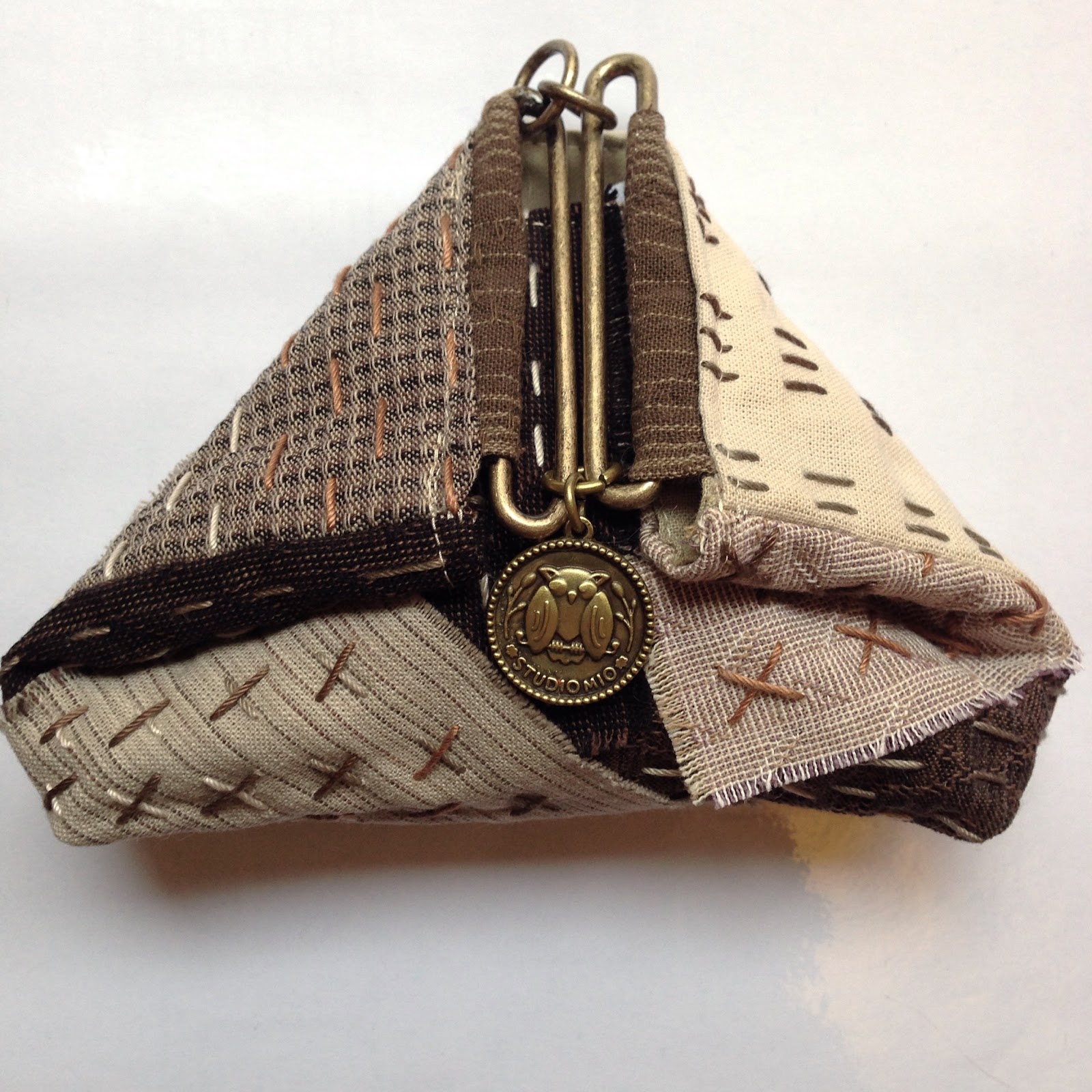 Boro Slide Clasp Purse Finished The Needles Excellency