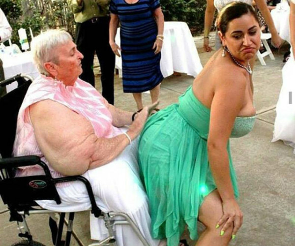 Hollywood American Wedding Photo-shoot - This women have no place to Sit Hollywood American Wedding Photo-shoot - This women have no place to Sit