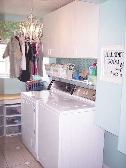 The Laundry Room Reveal-finally! | One Mom with a Mission
