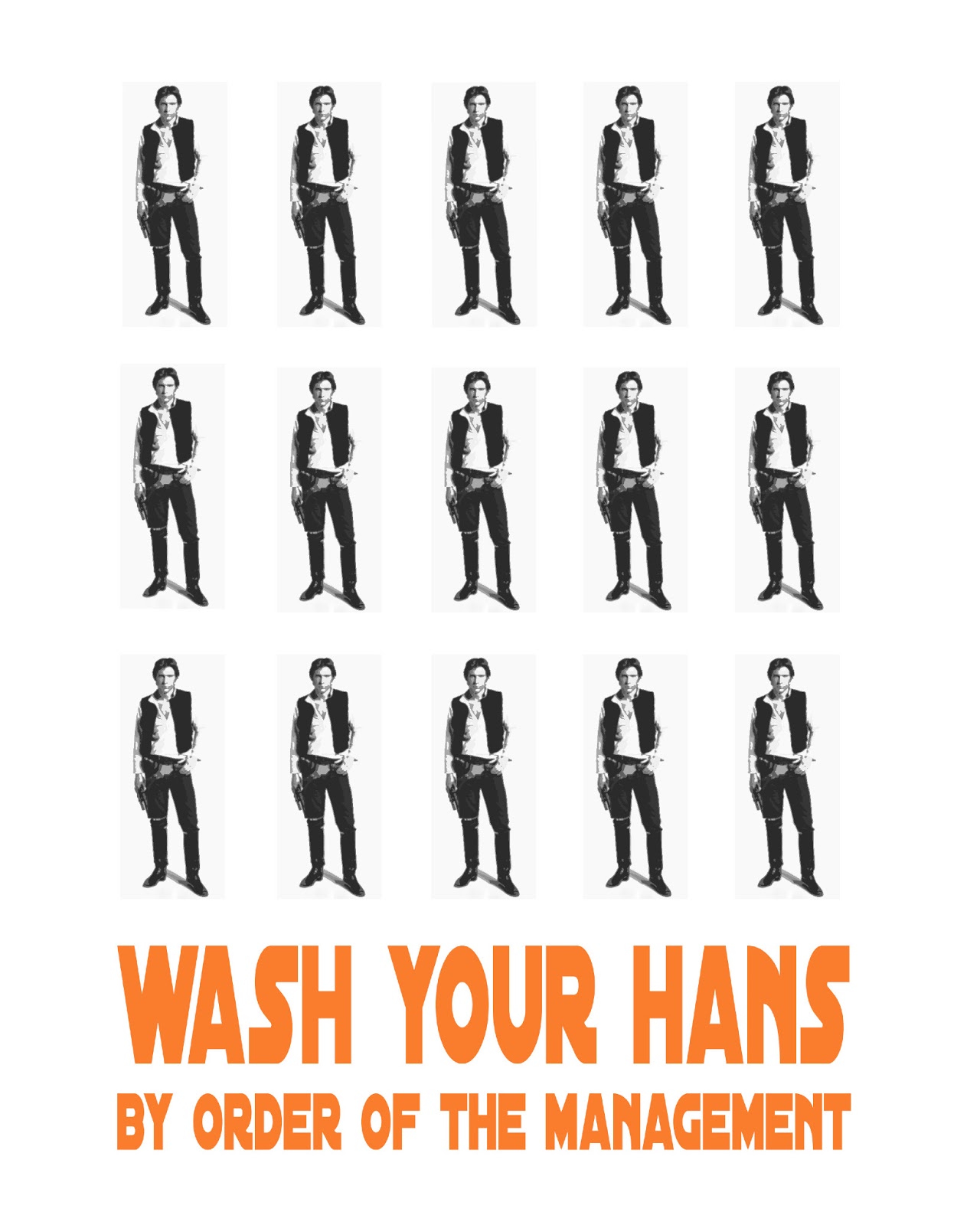 Little Bit Funky Wash Your Hans a Free Star Wars Printable Little Bit Funky Wash Your Hans a Free Star Wars Printable