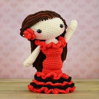 PATRON FLAMENCA AMIGURUMI 28779