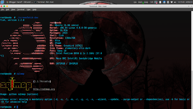 SQL Injection with SQLMAP