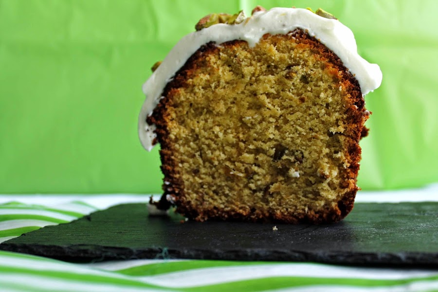 Receta Pound cake de pistachos