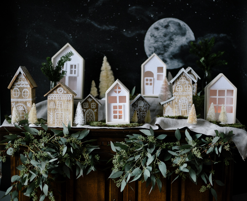 Modern Christmas Village 