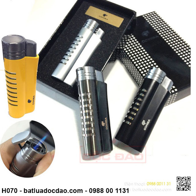 Mua hộp quẹt, bật lửa xì gà Cohiba 1 tia ở đâu? Bat-lua-xi-ga-cohiba-chinh-hang-phu-kien-cigar-h070