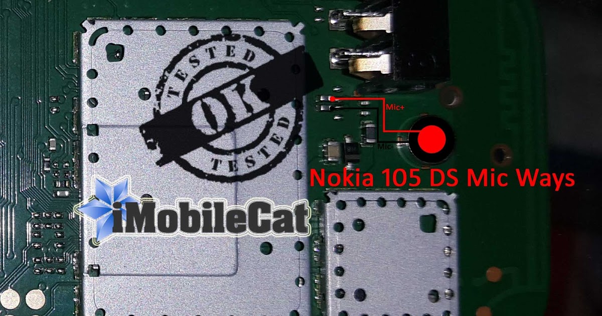 Nokia 105 Mic Diagram