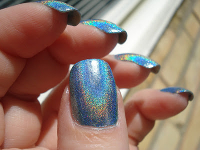 Little Miss Nailpolish: Color Club Over the Moon - swatches and review