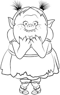 Tokoh Animasi Bridget dari Trolls