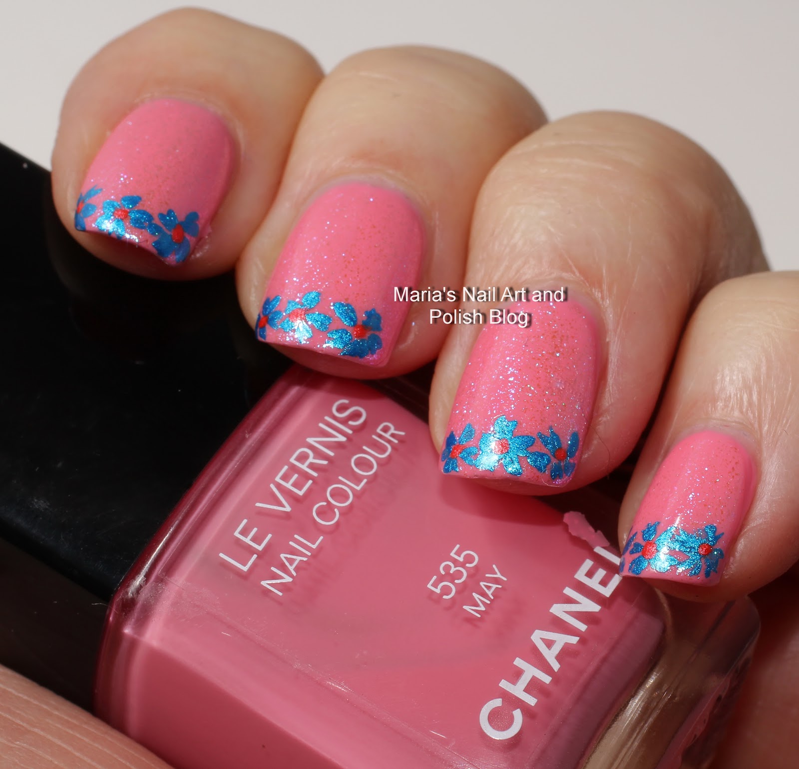 Marias Nail Art and Polish Blog Devious May flowers