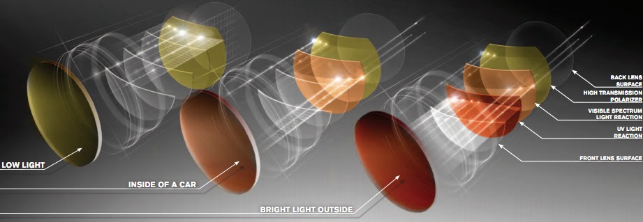 Ophthalmic Lenses: DRIVEWEAR - Polarized Transitions Lenses