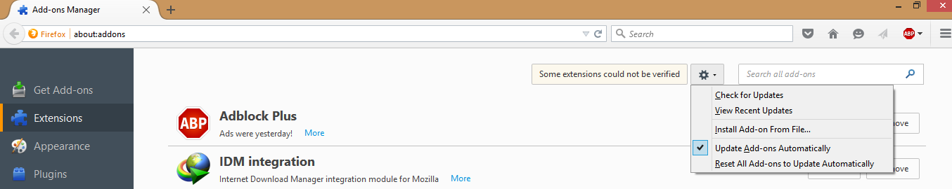 idm compatible with firefox 40.0.3