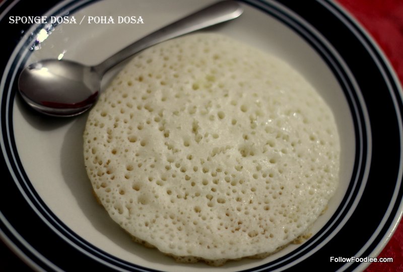 Follow foodie Sponge Dosa / Poha Dosa / Awal Dosa / atukula attu