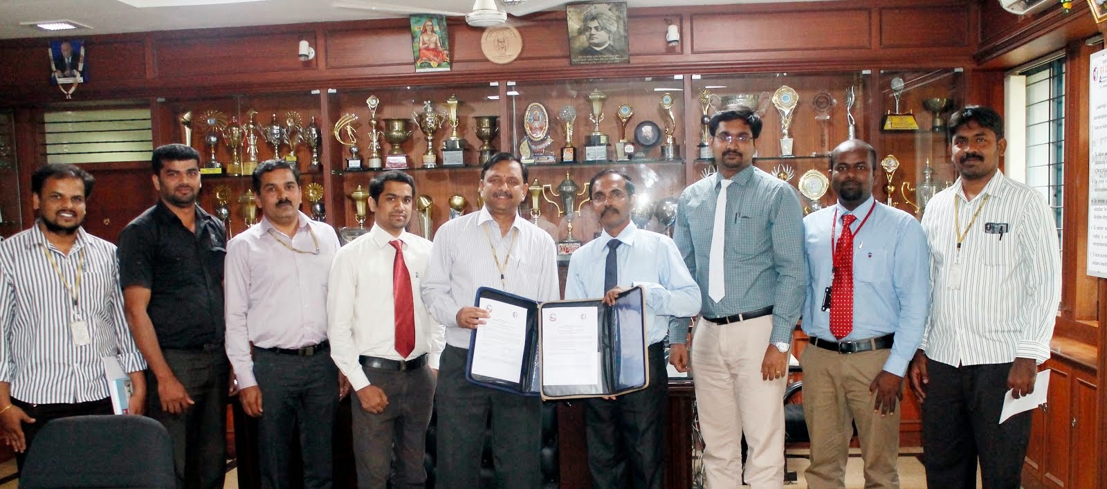 MOU SIGNED BETWEEN RVCE & VJEC