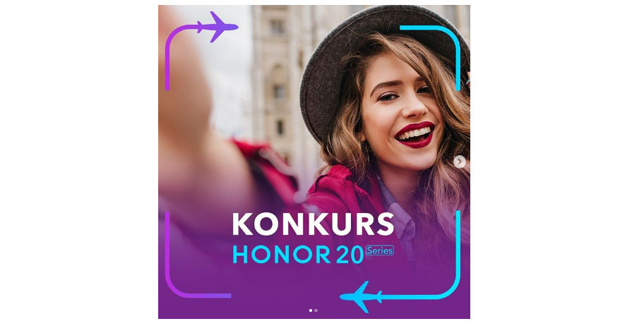 Wygraj telefon HONOR 20 Lite Konkurs