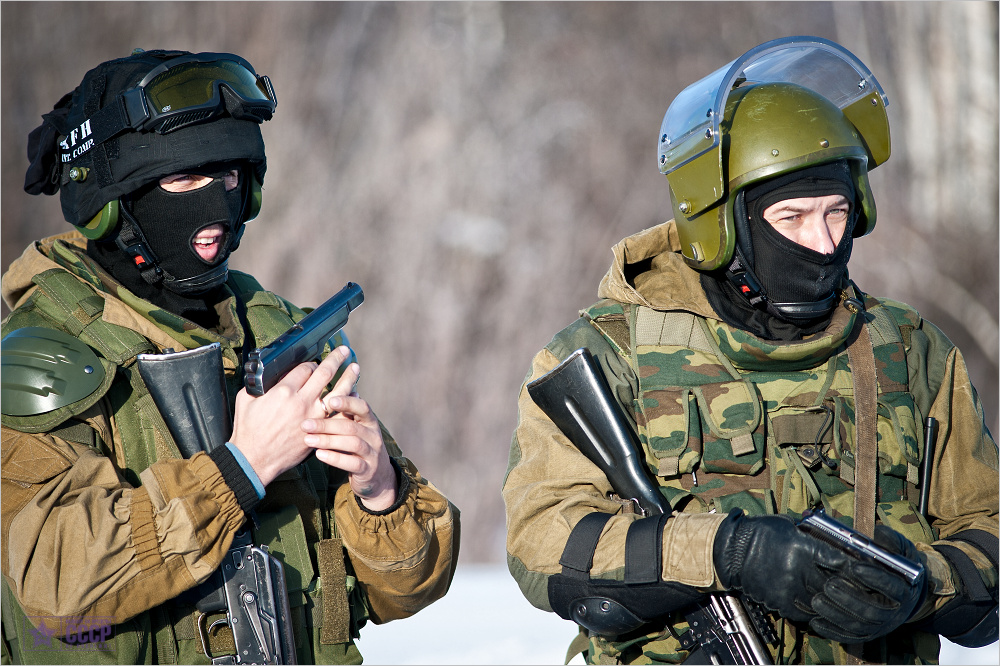 O Informante Fotos do Spetsnaz SOBR MVD RF