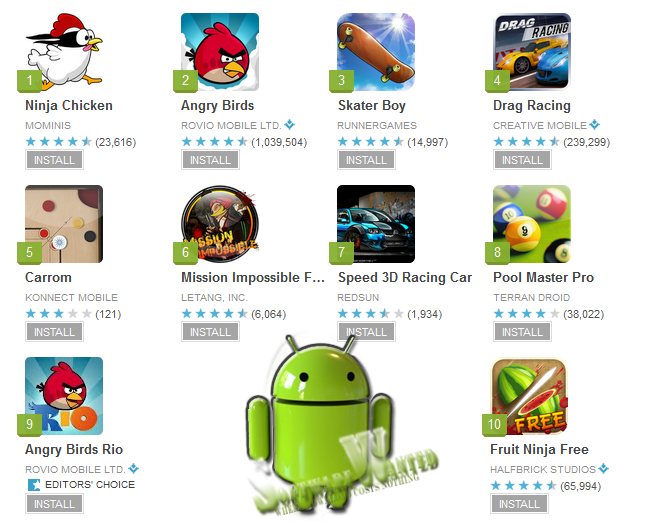 android apps games free top 10 Download Google