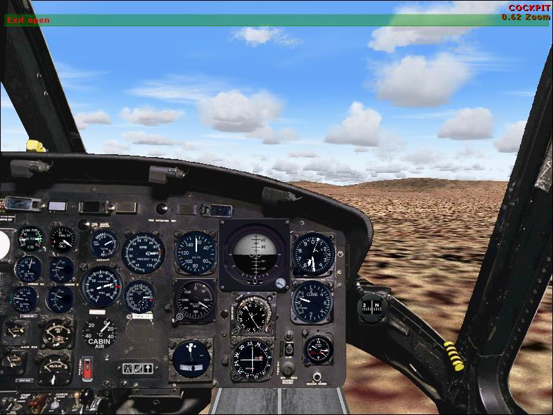 flight simulator: bell 205 completo