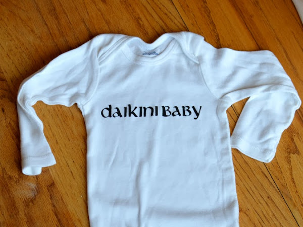 DIY Baby Onesies Star Wars and Harry Potter
