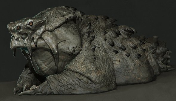 As estranhas e sombrias criaturas nas ilustrações e modelos 3D de Bryan Wynia Bryan Wynia artstation arte ilustrações modelos 3D fantasia terror monstros filmes games sombrio