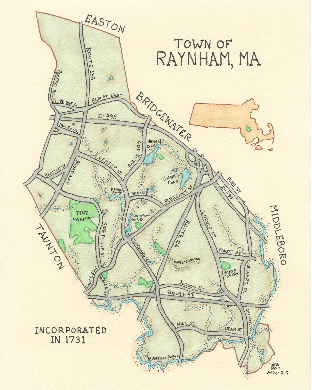 River's Edge Maps Raynham, MA