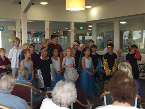 Students Performing at Amberlea Rest Home