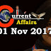 Kerala PSC - Daily Current Affairs - 01 Nov 2017