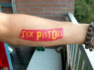 Sex Pistols tattoo design photo gallery - Sex Pistols tattoo ideas