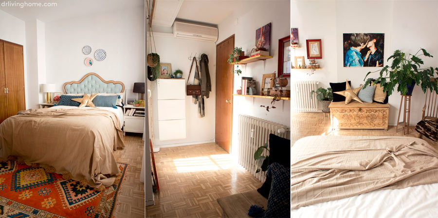 My inexpensive bedroom makeover