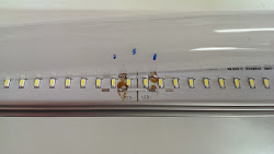 tube lights led bbs shooting wires above showing center