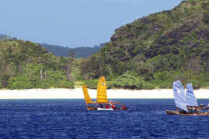 3 sabani boats racing