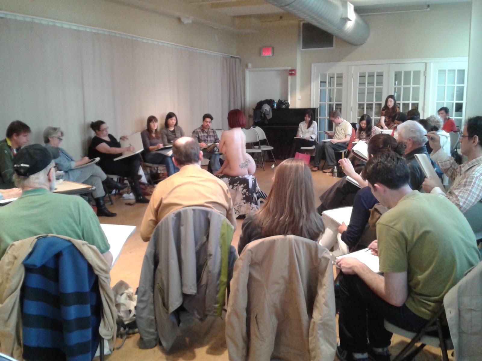 NY Figure Drawing (Summer Sketch) June 2016