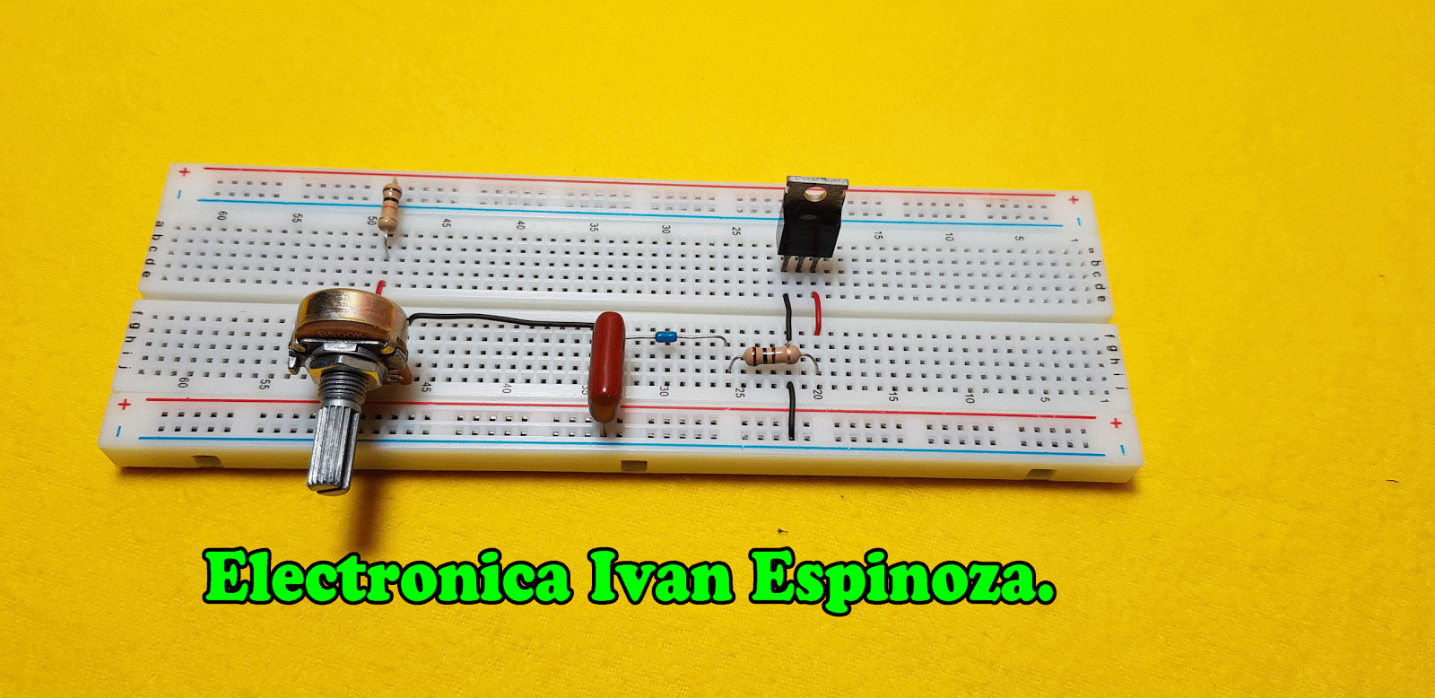 Como hacer un Dimmer Electrónico con TRIAC y DIAC Muy fácil paso a paso.