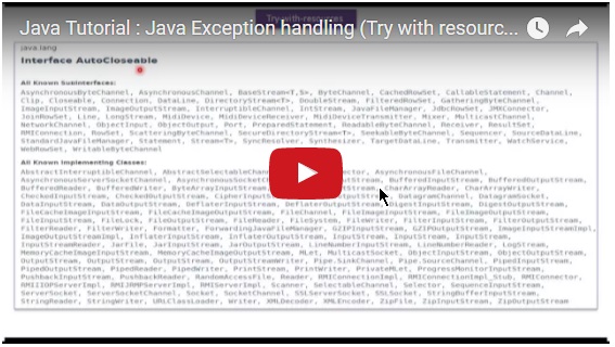 artima - Exceptions in Java