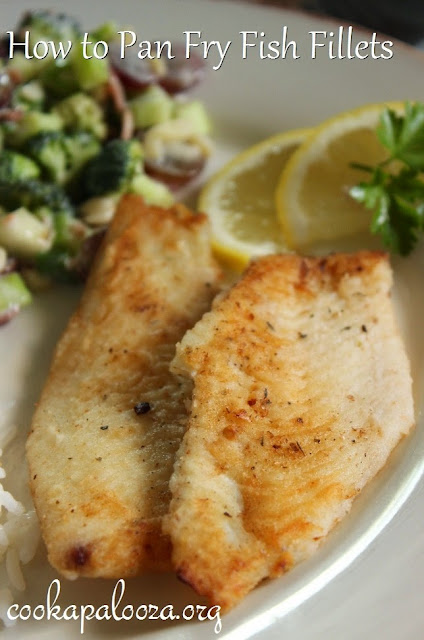 How to Pan Fry Fish Fillets