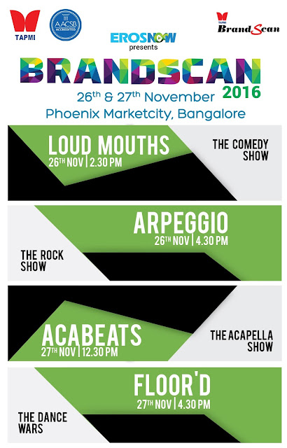 T. A. Pai Management Institute, Manipal presents BRANDSCAN 2016 at Phoenix Marketcity T. A. Pai Management Institute, Manipal presents BRANDSCAN 2016 at Phoenix Marketcity
