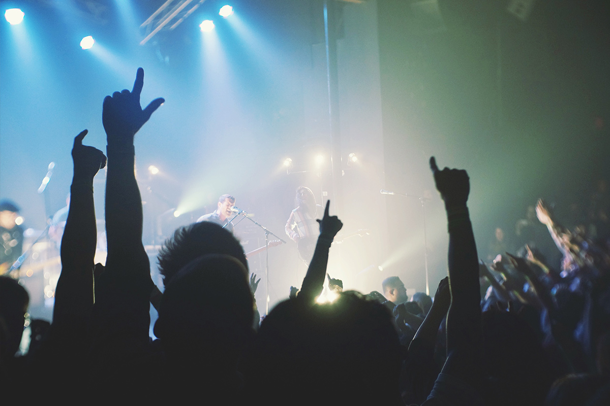 Baby Boomers Protest Sitting at Concert